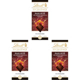Lindt EXCELLENCE Bucati De Aluat Cu Paiete Si Caramel - Ciocolata Neagra Fina Cu Aroma Intensa De Cacao
