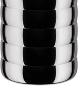 Alessi Kalistò 2 CB02 - Borcan de bucătărie din oțel inoxidabil 18/10 cu buton din aluminiu, 114 cl, argintiu Cutii depozitare alimente Naty Shop
