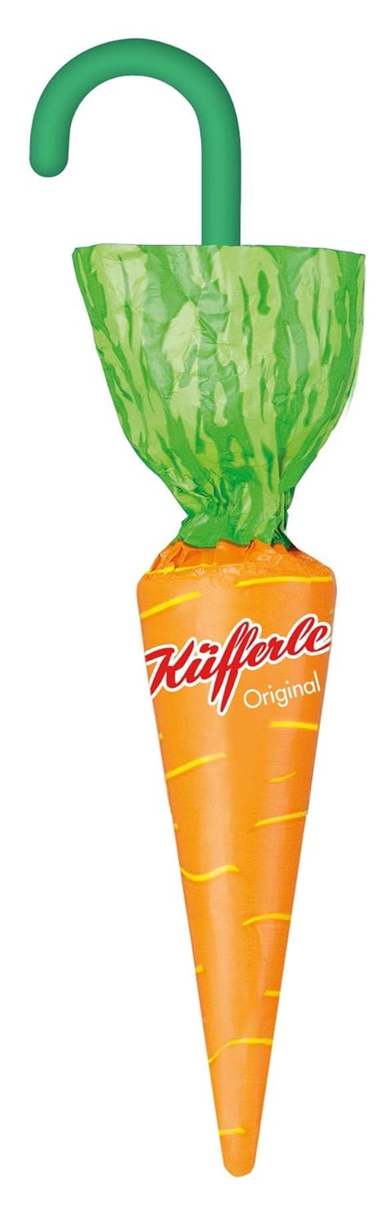 Küfferle, Morcovi cu ciocolată originală 810 g 60 buc., Ciocolată cu lapte, 1 bucată