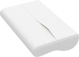 Pernă ergonomică Bonmedico Large - Pernă ortopedică de susținere a gâtului - Pernă de gât pentru dormit lateral, dormit pe spate - Pernă din spumă cu memorie - Pernă de dormit pentru adulți - Cadouri wellness Perne ortopedice cervicale Naty Shop