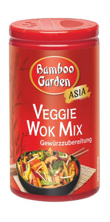 Bamboo Garden - Veggie Wok Mix Würzmischung | Vegan, natürliche Zutaten | 40 g in der Dose