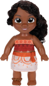 Set de joacă cu păpușă Vaiana 2, sora mai mică a Disney, Simea, și figurină Pua de la Jakks Pacific, 27 cm înălțime, include 1 costum de păpușă, 1 Pua, 1 mănunchi de banane din plastic, recomandat copiilor cu vârsta de 3 ani și peste
