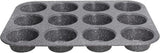 Pure Roq Muffinform Für 12 Muffins, Aluminium, Schwarz Matrite si tavi pentru copt Naty Shop Muffin-Blech