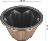 Tefal Creabake J3089304 3 Stück Brioche-Backform Antihaft-Beschichtung, Leicht Entnehmbar, Stapelbar, Einfache Aufbewahrung, Backform Matrite si tavi pentru copt Naty Shop