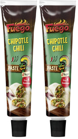 - Chipotle Chili Paste , Scharfes Würzen von mexikanischen Gerichten , Für 4 Anwendungen , Vegan , 1 x 40 g