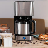 Cafetieră cu picurare Cecotec Coffee 66 Drop & Thermo, 950 W, 1,2 L, 10 cești, tehnologie ExtremeAroma, funcție anti-picurare, indicator nivel apă, filtru principal reutilizabil, protecție la supraîncălzire