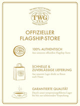 TWG Tea | French Earl Grey | Ceai negru | Bergamotă și flori de albăstrea | Cutie haute couture, 100 g | Set cadou