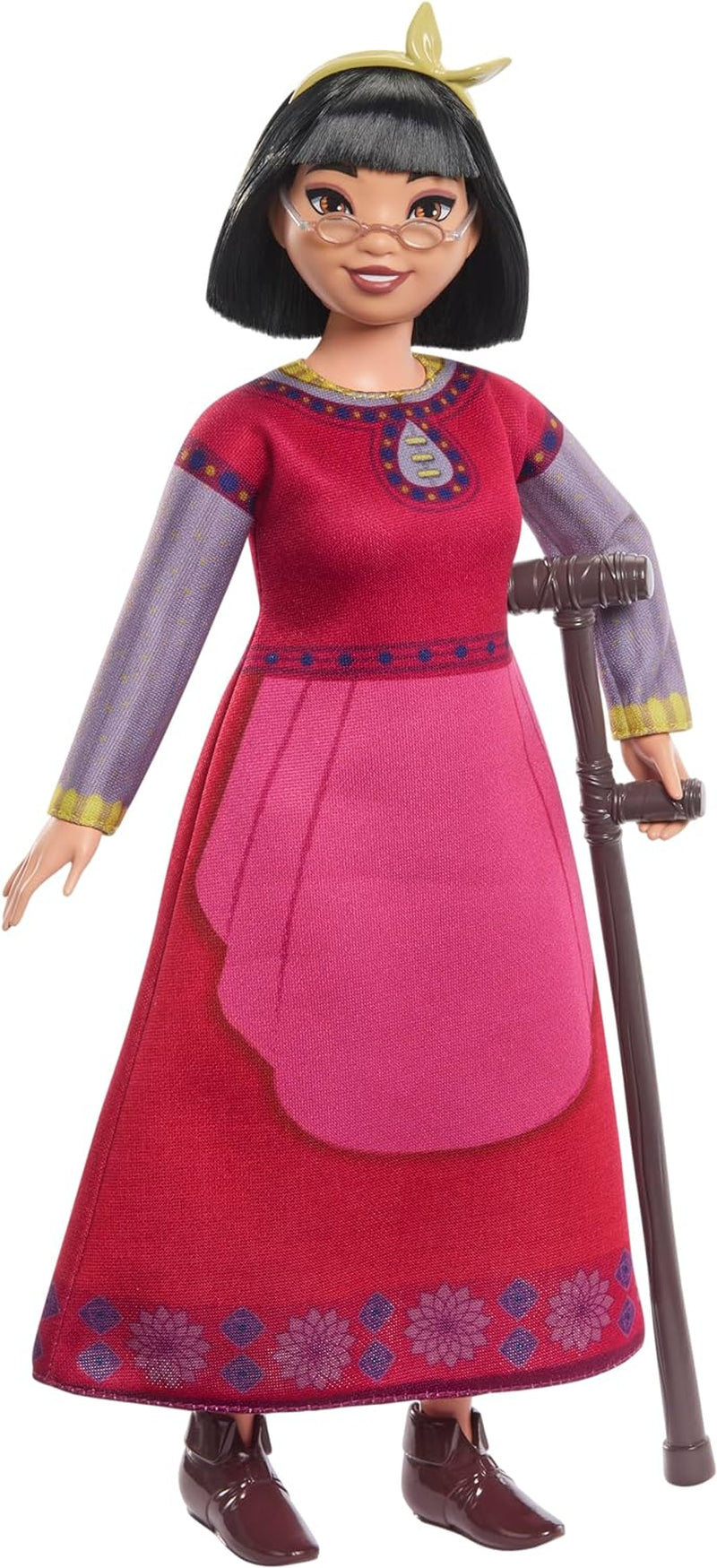 Păpușă Mattel Disney Wish Dahlia of Rosas și accesorii, păpușă de modă articulată, HPX24