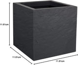 Ghiveci gri antracit 30 cm