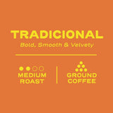 Cafea prăjită și măcinată, cărămidă de 17,6 uncii