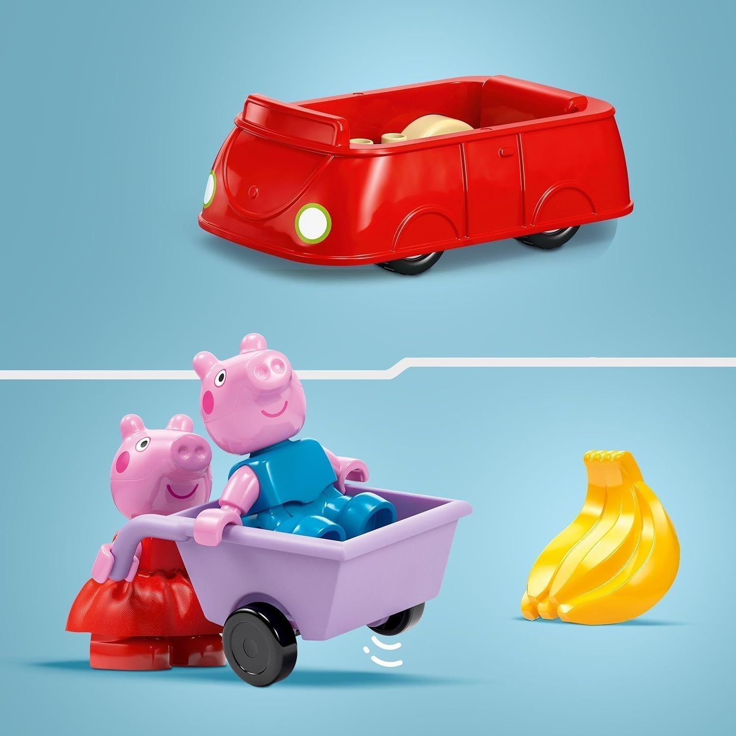 LEGO DUPLO 10434 Supermarketul lui Peppa: jucărie educațională creativă și set de joacă, cadou pentru băieți și fete de la 2 ani, încurajează dexteritatea Seturi de constructie Besuche den LEGO-Store