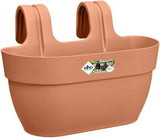 elho Vibia Campana Easy Hanger M 36 - Ghiveci pentru balcon și exterior - Ø 36,0 x H 26,5 cm - Negru/Antracit
