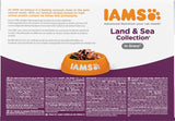 IAMS Delights Hrană umedă pentru pisici senior - Pachet multiplu cu pui și pește în sos, hrană umedă de înaltă calitate pentru pisici mai în vârstă de la 7 ani, 12 x 85 g