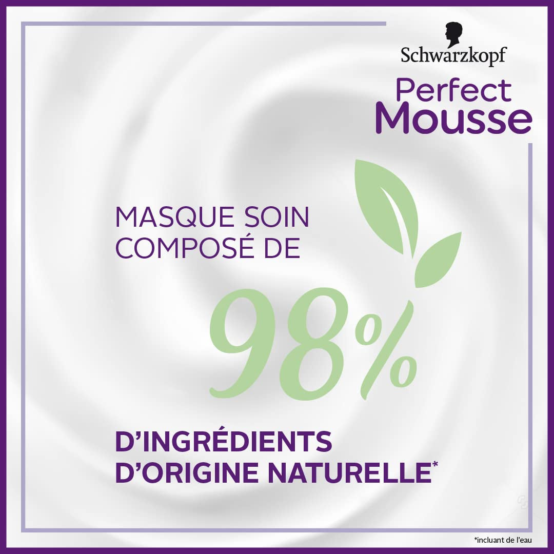 Perfect Mousse spumă de colorare permanentă, 668 Hasellnuss Vopsea pentru par Naty Shop