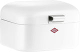 Wesco 235 001 Mini Grandy coș pentru pâine 17 x 18 x 12 cm (L/W/H) roz, oțel inoxidabil Cutii depozitare alimente Naty Shop Alb