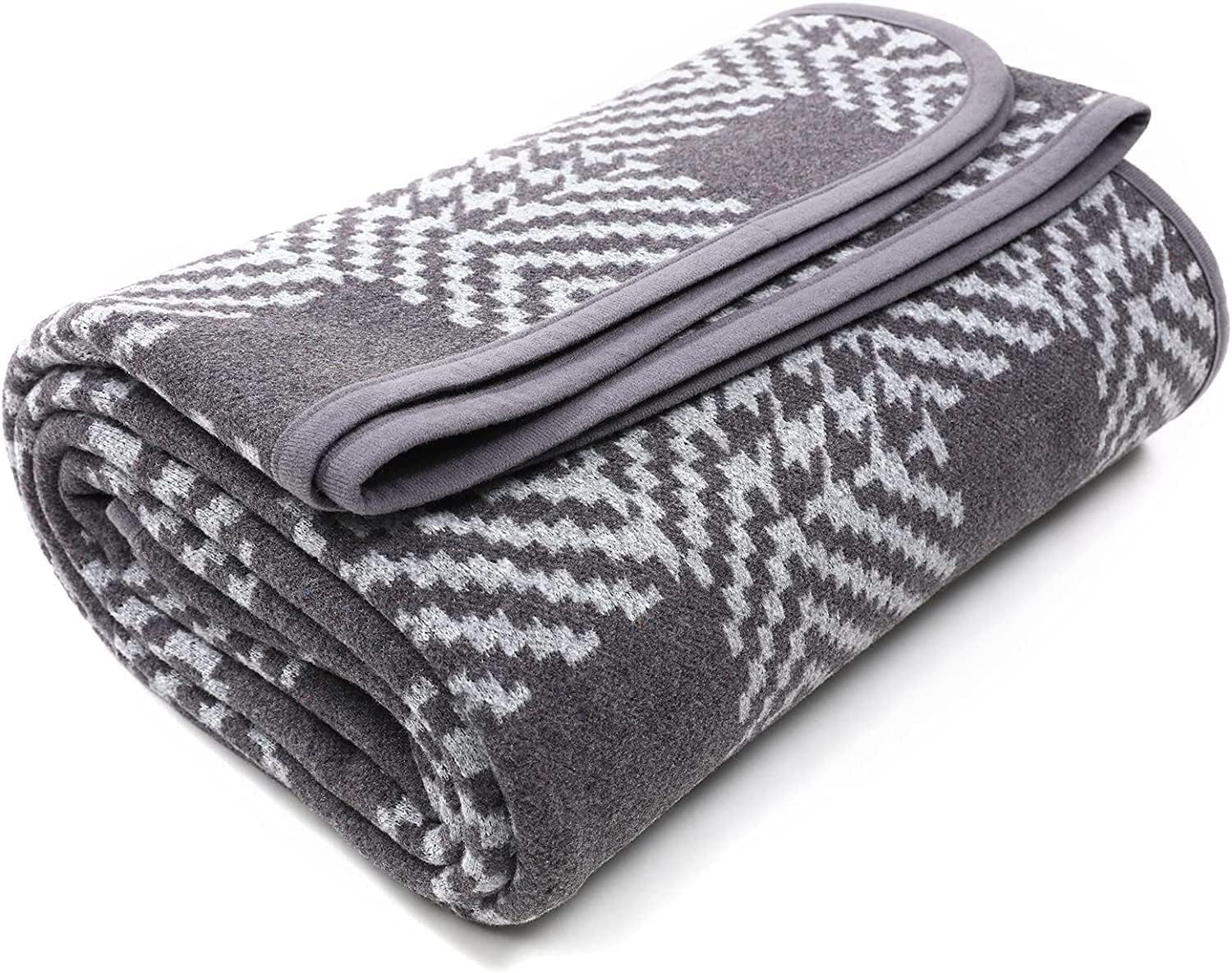 ACUSHLA 200.7X160 Cm, 1.7 Kg, Ãœberwurfdecke, Wolldecke, Warme Reisedecke, Strickdecke, Dekorativer Ãœberwurf, Decken FÃ¼r Sofa, Stuhl, Couch, Bett, Wohnzimmer, Camping, Alle Jahreszeiten Geeignet Ww203
