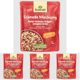 Mix rapid de quinoa roșie, bulgur, orez cu bob lung, 250 g