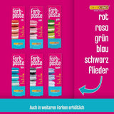 Set de 6 paste de culoare Decocino – 6 x 20 g – Colorant alimentar în roșu, roz, verde, galben, albastru și negru, ideal pentru colorarea prăjiturilor, fondantului și cremelor – Fără azoici și fără gluten