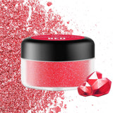 Glitter comestibil, 10 grame, diverse culori Glitter Naty Shop Rosu