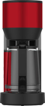 Espressor digital cu filtru GRUNDIG KM8440, roșu, 1000 W, 1,25 litri