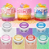 Sclipici comestibil - 6G colorant alimentar pudră pentru ciocolată, căpșuni, brioșe, prăjituri, fondant (violet)