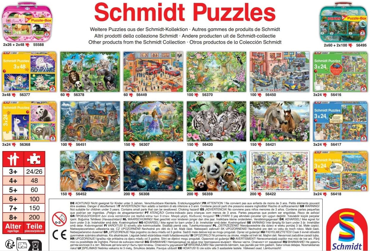 Harta Germaniei cu imagini (puzzle pentru copii) Puzzle Naty Shop