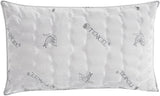Lenjerie de pat italiană MB Home Italia, pernă, bioceramică, gri deschis, 45 x 75 cm Perne standard Naty Shop Tencel