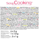 Scrapcooking - Set 9 coloranți alimentari pudră - Albastru, Galben, Roz, Violet, Portocaliu, Verde lămâie, Roșu, Roz pudră, Negru - Pudră colorantă comestibilă pentru prăjituri, brioșe, macarons - 4270