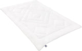 Plapumă Irisette Noblesse pentru toate anotimpurile - Made in Germany - Cuvertură cu capac din bumbac pur, 135 X 200 Cm, certificat Ã-ko-Tex Plapumi si pilote Naty Shop Singur 135 cm X 200 cm Mono