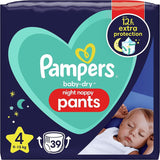Scutece Pampers 81657566 Baby-Dry Pants, albe
