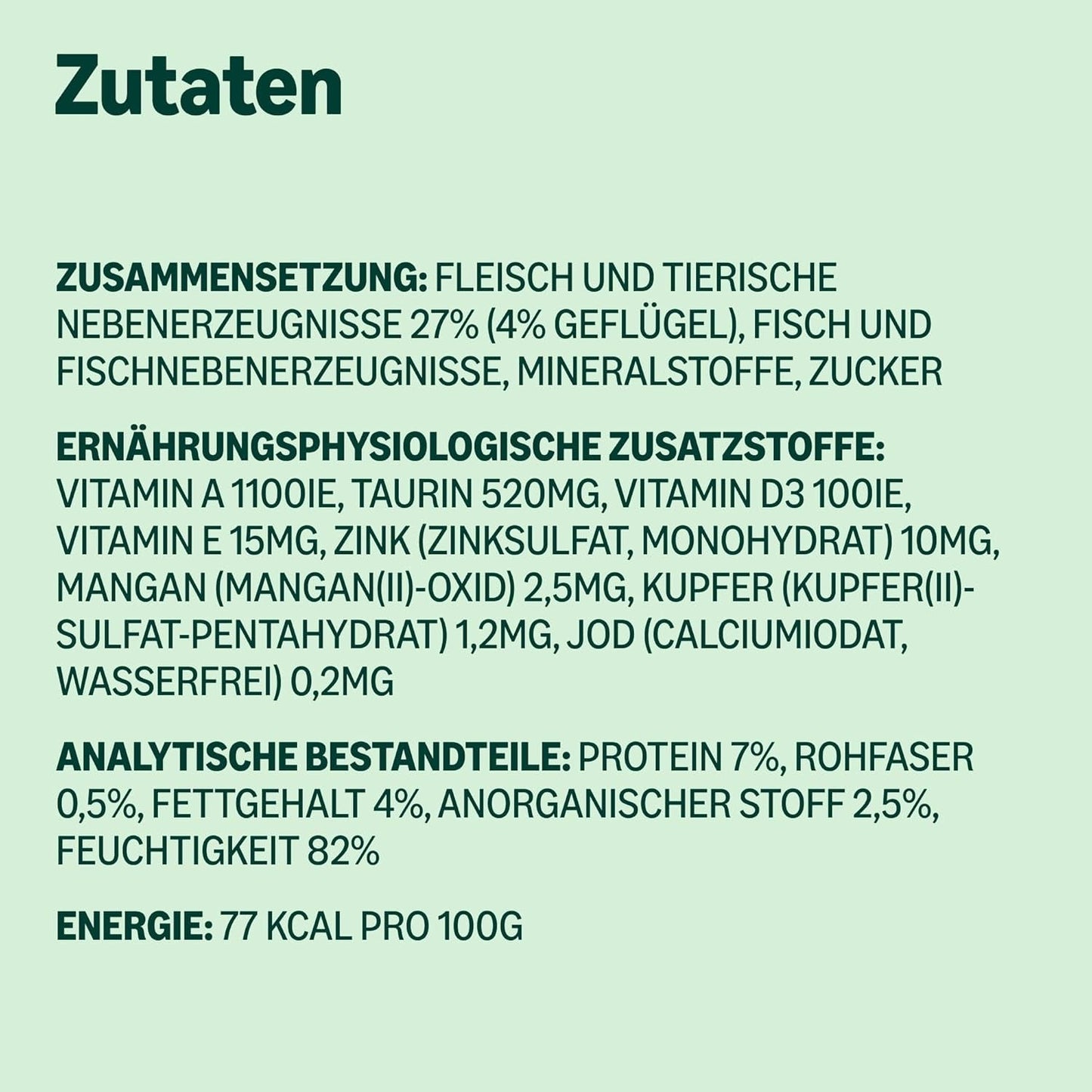 by Amazon Katzensfutter, nass, Dose, Stücke mit Geflügel in Sauce, 12 x 415 g