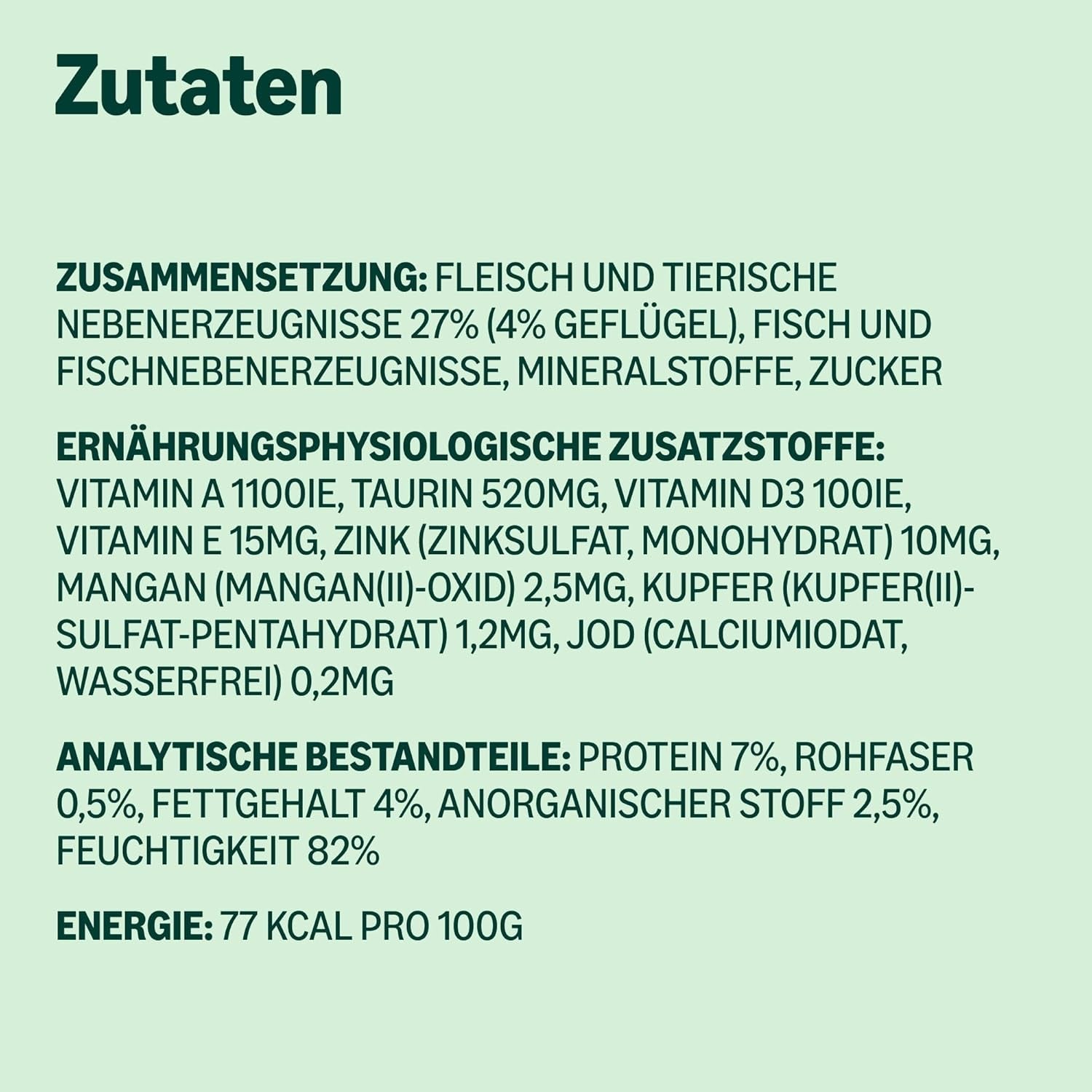 by Amazon Katzensfutter, nass, Dose, Stücke mit Geflügel in Sauce, 12 x 415 g