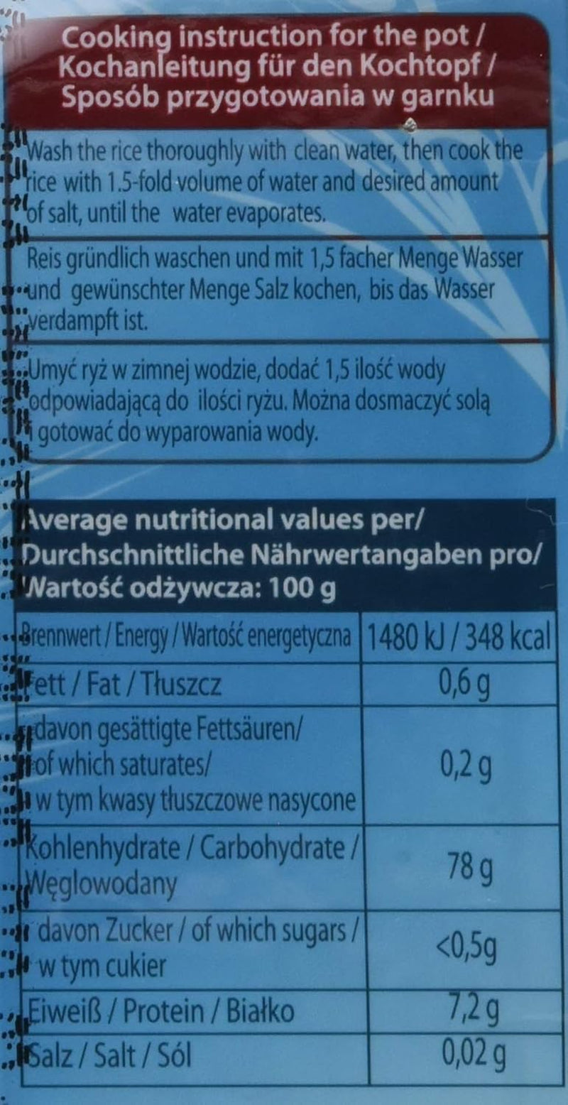Orez rupt parfumat, pachet de 10 (10 x 1 kg)