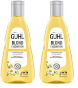 Guhl Blond Fascination Shampoo, Tipul de păr: Blond, Decolorat Duș și baie Guhl 2 x 250 ml