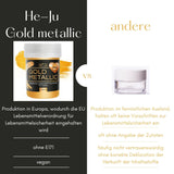 Colorant alimentar lichid auriu metalic He-Ju 25ml, sclipici comestibil pentru băuturi și alimente (auriu metalic, 25ml)
