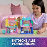 DREAMWORKS CASA DE PĂPȘI A LUI GABBY: FILMUL - Portal Room „Bucătăria cu stropi de zahăr a lui Kuchi” cu figurină și accesorii, pentru copii cu vârsta de 3 ani și peste