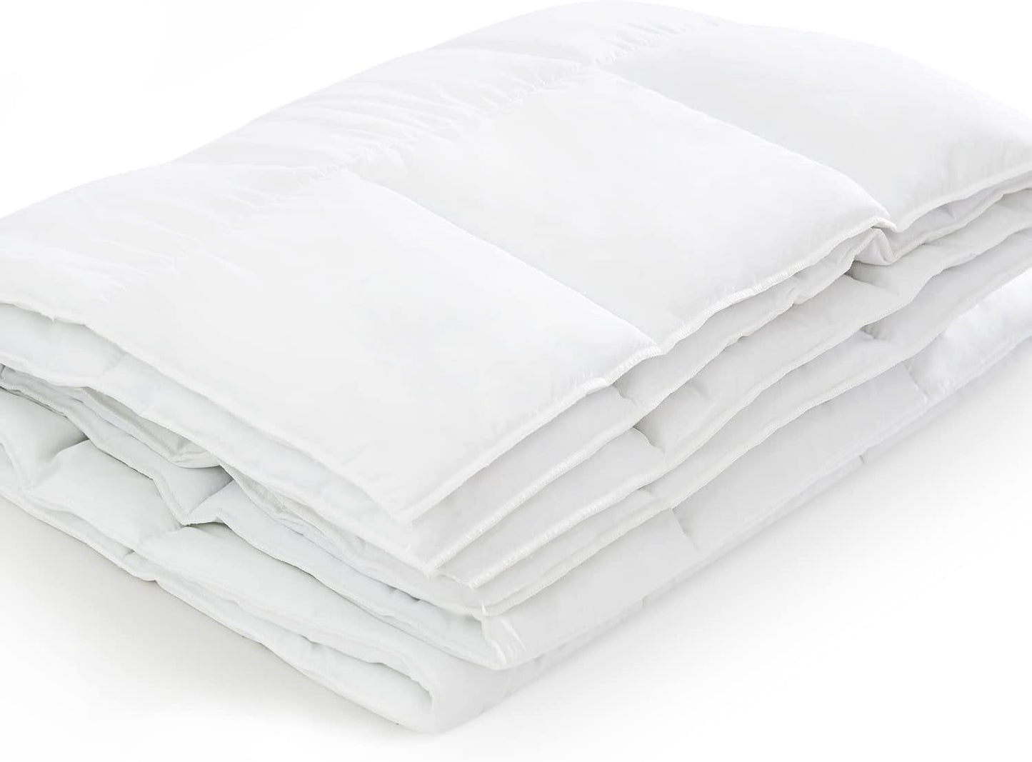 Plapumă 135X200 Cm Plapumă pentru toate anotimpurile Oekotex 100 microfibră lavabilă White duvet Plapumi si pilote Naty Shop