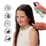 incurcare Teezer Detangling Spray pentru copii - Fără noduri, fără lacrimi - Parfum proaspăt de citrice - Vegan și fără cruzime - Detanglare delicată și rapidă Produse pentru descurcarea părului Naty Shop