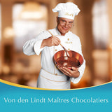 Bile de ciocolată LINDOR cu caramel sărat | aprox. 80 de bile de ciocolată cu lapte cu umplutură de caramel sărat | Pachet vrac & Bile de ciocolată Marc de Champagne | 700 g
