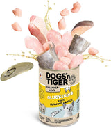 Dogs'n Tiger Schlemmermenü Glückskind, Nassfutter für Kätzchen, saftiges Huhn und Forelle - ohne Getreide, Zuckerzusatz, künstliche Konservierungsstoffe, optimale Verträglichkeit, 12x 200g