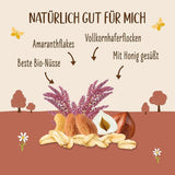 ALLOS Amaranth Crunchy Nobleuss | Muesli organic Nut Ovăz Cereale pentru micul Cereale Naty Shop
