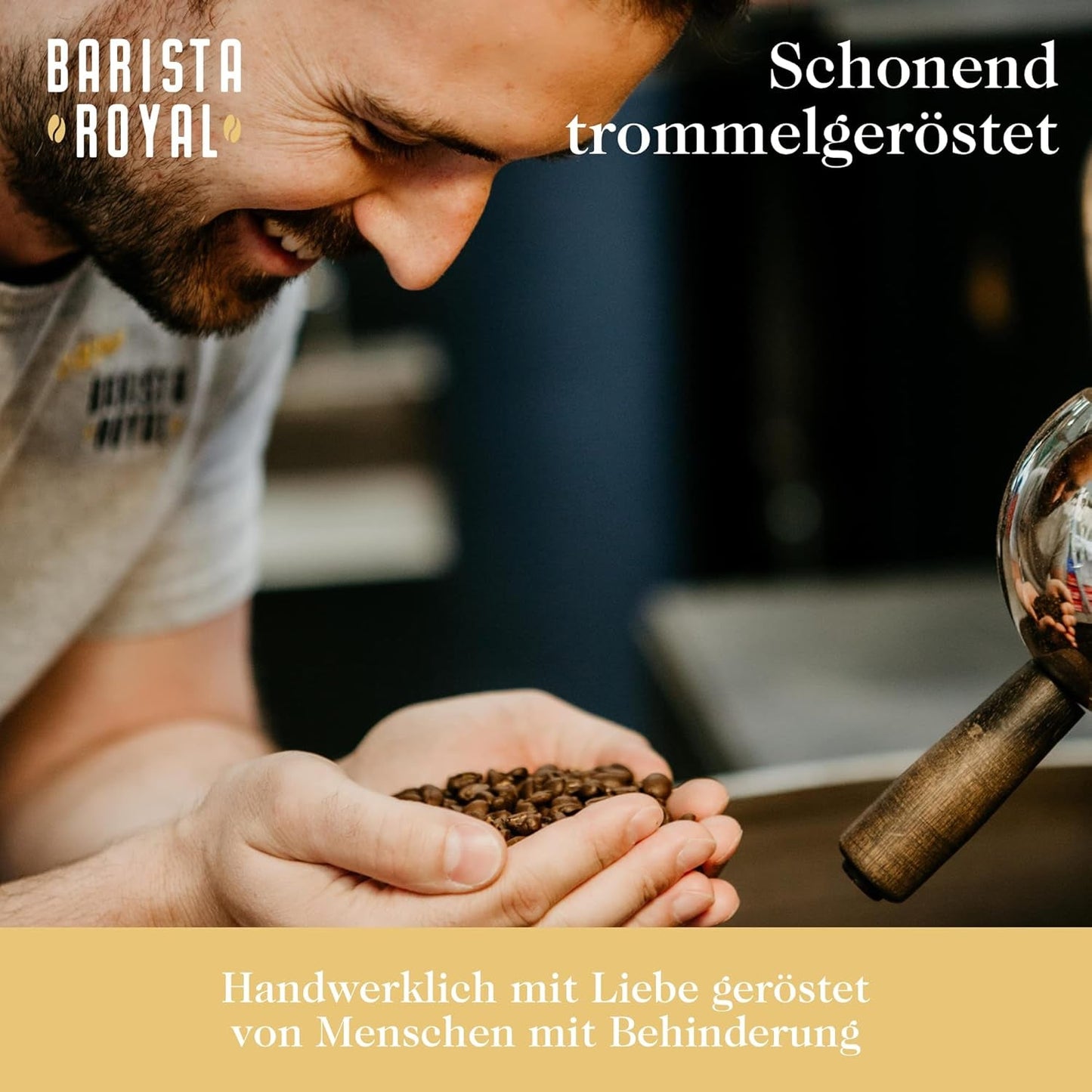 Set Degustare Cafea Boabe Întregi 5 x 350g | Pachet Descoperire Boabe de Cafea în Set Cadou | Arabica | Comerț Echitabil | Vegan | Ideal pentru Espressoare Automate, Espressoare cu Filtru, Espressoare Pour-Over și Prese Franceze | BARISTA ROYAL
