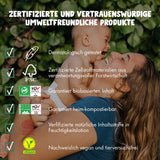 Șervețele umede Naty pentru bebeluși | 100% pe bază de plante și fără parfum pentru piele sensibilă | Șervețele fără plastic și certificate compostabile, cu 98% apă purificată | 672 de șervețele (12 pachete)