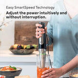 Braun Household Hogar Multiquick 7 Mixer, Spritzschutz, Spülmaschinenfest, Bpa-Frei, 600 Ml, Zerkleinerer 500 Ml, Eisklinge, MQ 7035XBI, 1000 W, Schwarz, MQ7035XBI Bucatarie Naty Shop