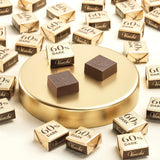 Venchi Cubotto din ciocolată neagră pură 60% într-un pachet de 1 kg – vegan, fără gluten