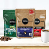 Cafea boabe premium cu vanilie și alune (2 lb) de la N/A