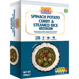 ASHOKA - Curry instant cu spanac, cartofi și orez - (1 x 250 g)