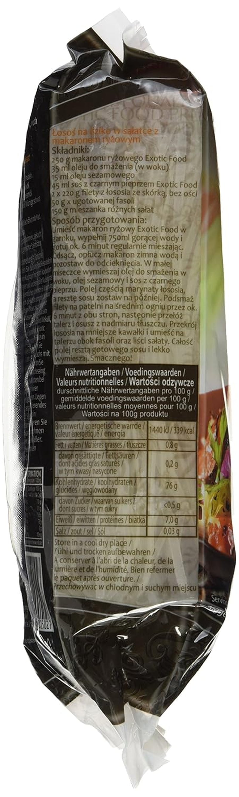Tăiței de orez, 3 mm, pentru supă și salată (Mihoen), pachet de 3 (3 x pachet de 250 g)