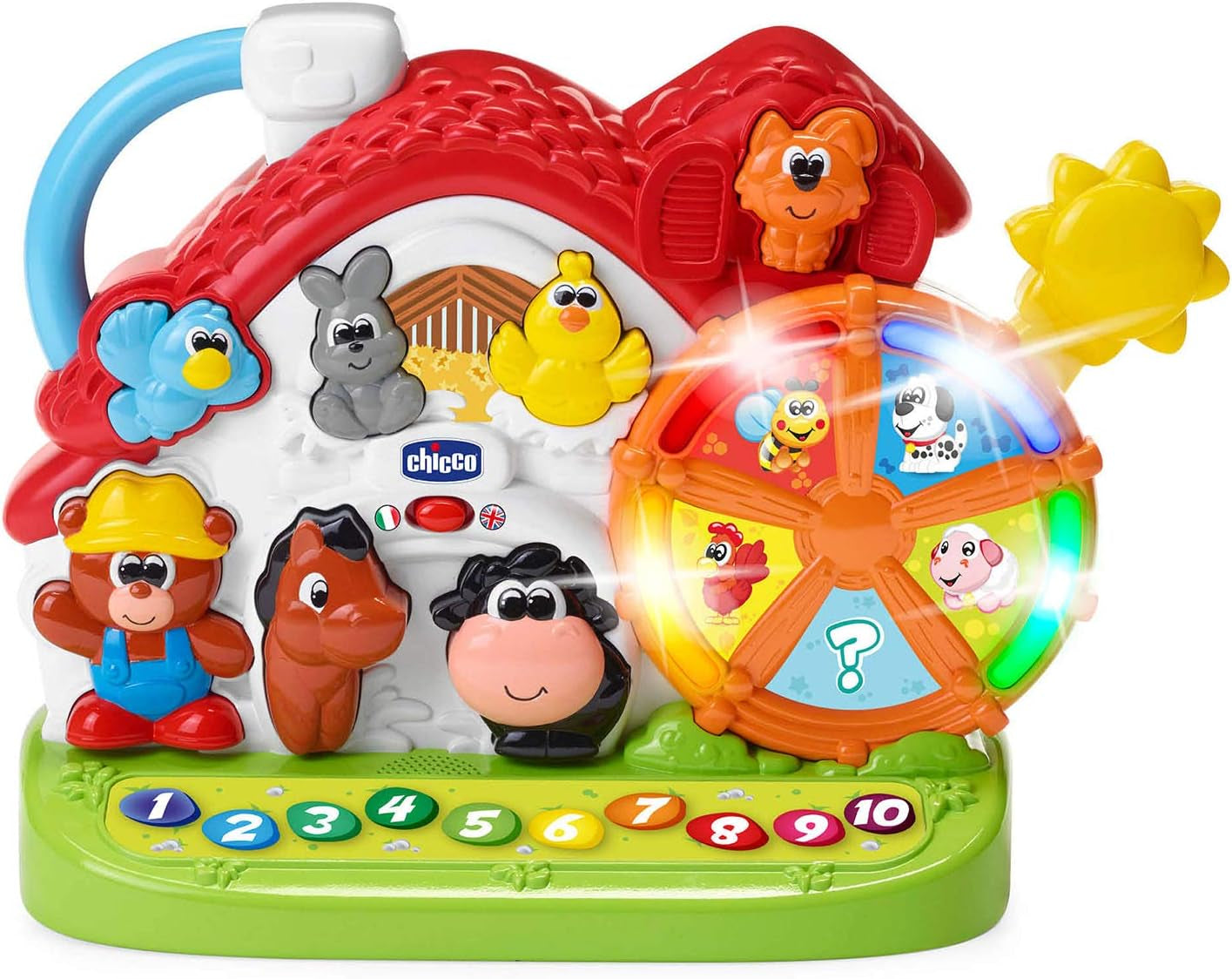 Chicco Ma New Farm, bilingv, stivuibil Jucarii Bebe Naty Shop Titlu implicit