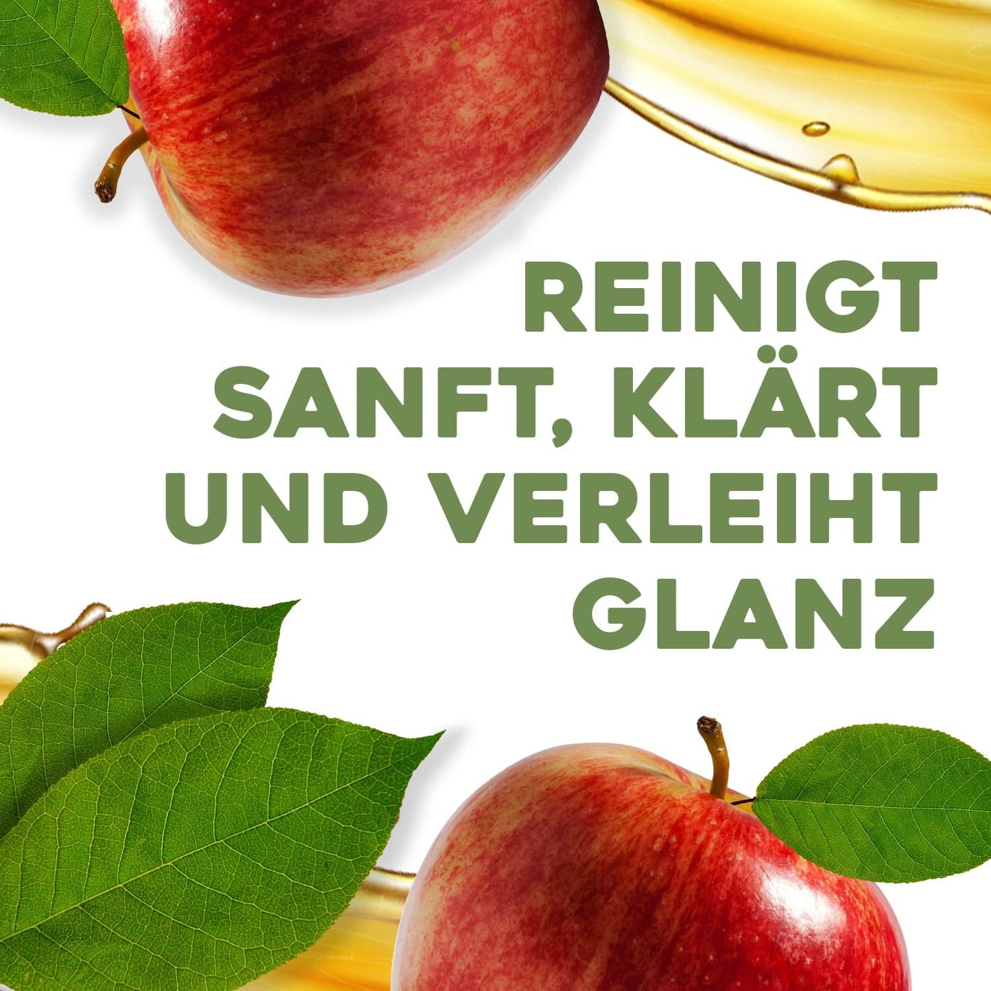 OGX Clarify & Shine Apple Cider Vinegar Shampoo, Îngrijirea părului cu oțet de cidru de mere Duș și baie Naty Shop